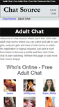 Mobile Screenshot of chat-source.com